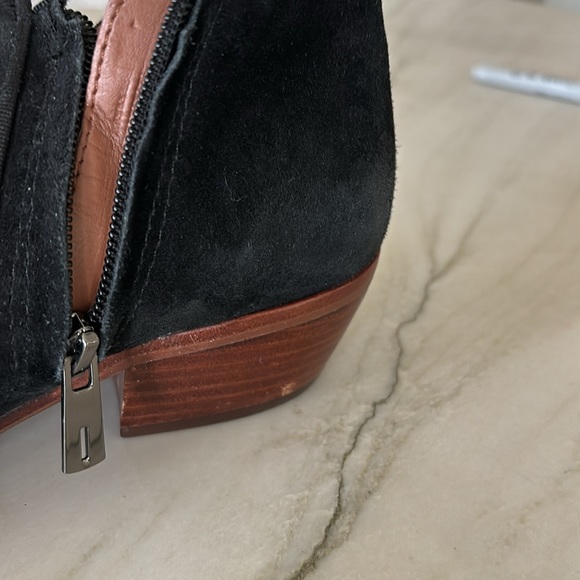 Sam Edelman Suede Petty Booties 8 - Picture 6 of 11